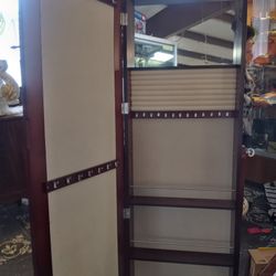 Gorgeous 5 Ft Tall Brand New Standing Jewelry Box Great Condition