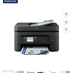 Epson WorkForce WF-2950 Wireless All-in-One Printer with Scan, Copy, Fax