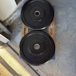 Set Of 35lb Steel body Olympic Plates
