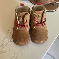 Kids Ugg Kristjan Chukka Chestnut Boots