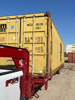 Secure Shipping Containers for Business and Personal Storage!