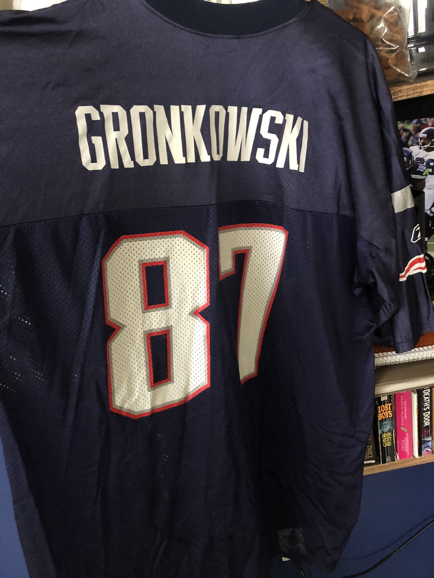 New England Patriots #87 Gronkowski Jersey. Size 2XL