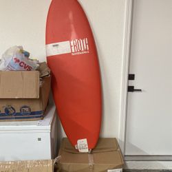 Froth Board Soft Surf Or Wake 5’6’ Missing Fins 