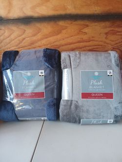 PLUSH QUEEN BLANKETS