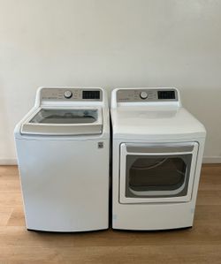 (DELIVERY INCLUDED 🚚) LG Washer & GAS Dryer