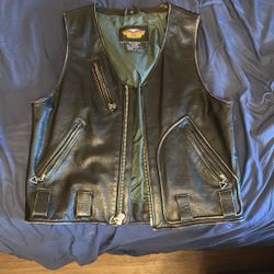 Harley Davidson Leather Vest
