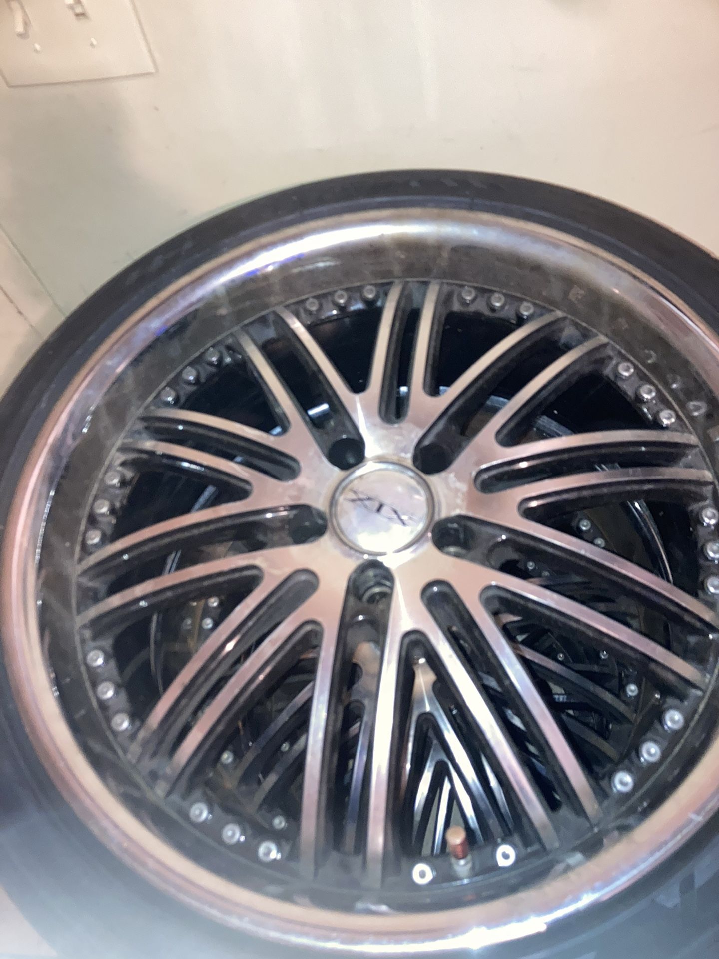 20 Inch XIX X23 MACHINED BLACK