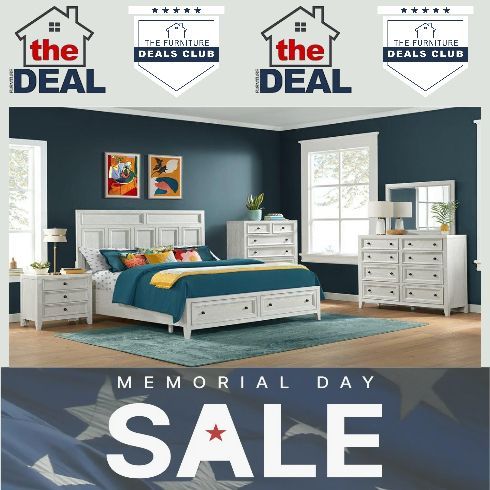 STORAGE BEDROOM SET: MEMORIAL CLEARANCE