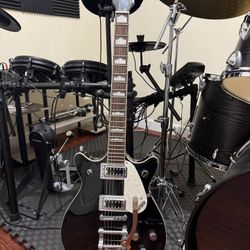 Gretsch 5400 Series Electromatic Double Jet Electric Guitar with Bigsby (New, Black, G5445T)