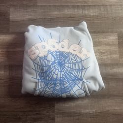 Diamond Blue Spider Hoodie