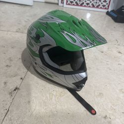 2 Motocross helmets 