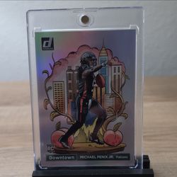 2024 Panini Donruss Downtown! Michael Penix Jr. Rookie Atlanta Falcons #14