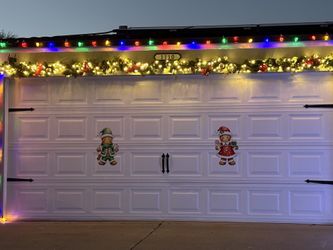 Two Sets Of Multicolor Christmas Lights