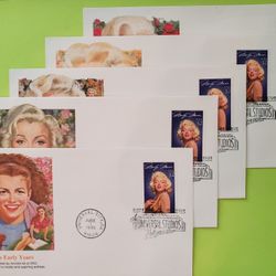 Marilyn Monroe Envelopes With Stamp 