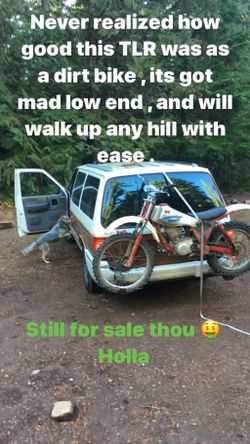 1987 Honda TRL 200 trials machine