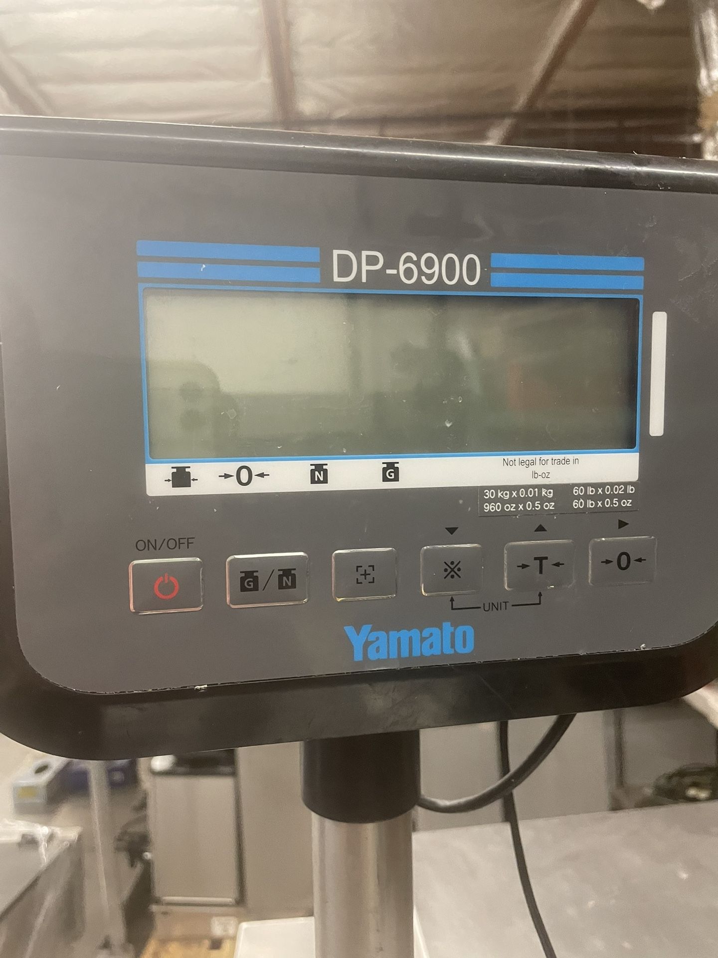 Yamato Digital Bench/Receiving Scales 60lb x 0.02lb,960oz x 0.5oz