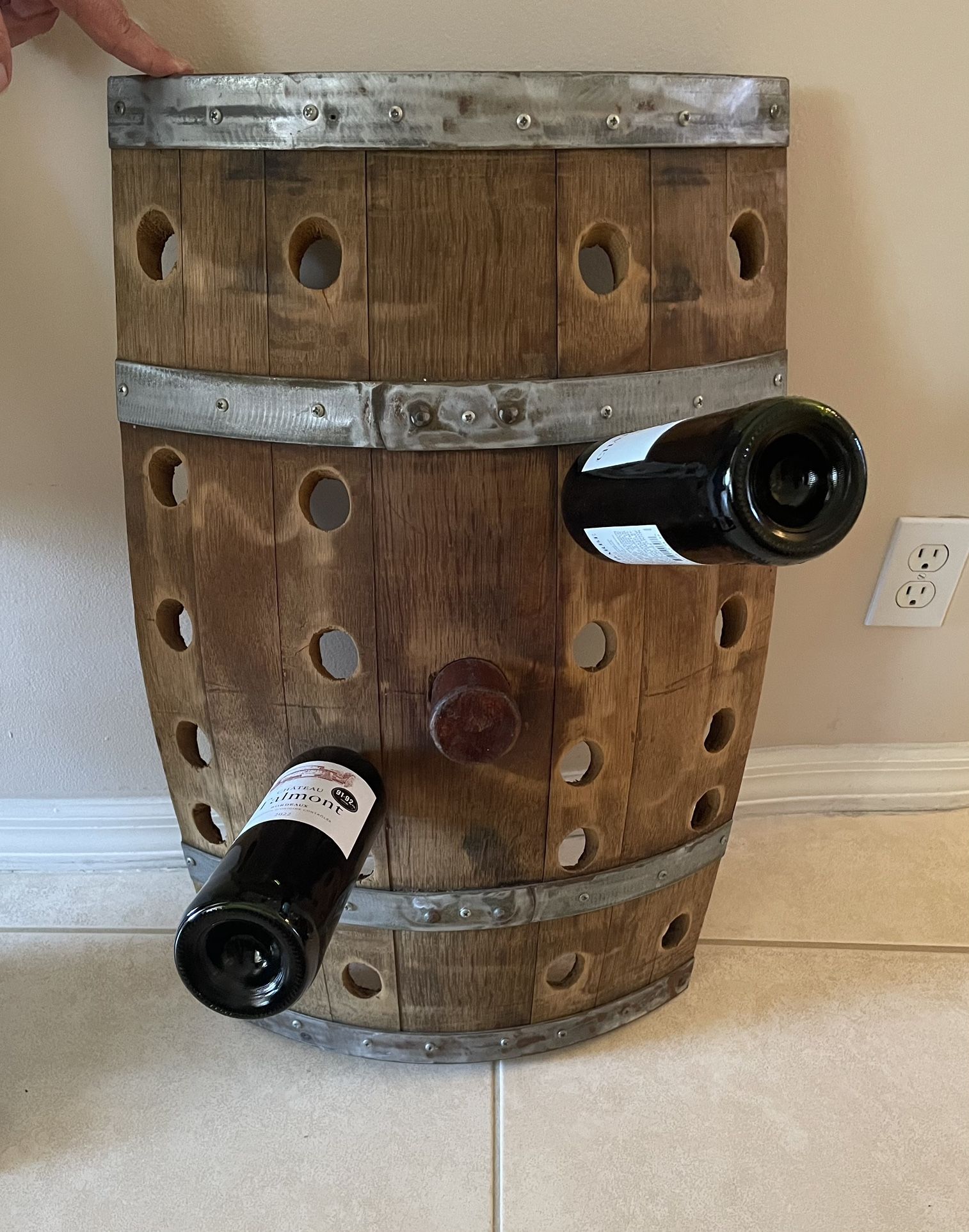 Beautiful Rustic Wooden WINE Rack