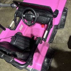Pink Jeep