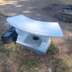 Concrete Bench