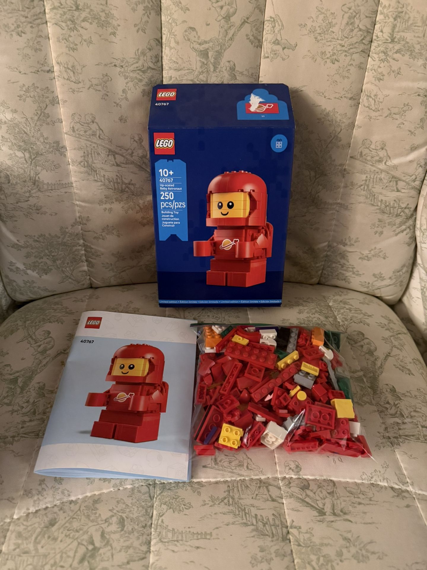 Red Astronaut Lego
