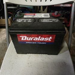 DURALAST CAR BATTERY