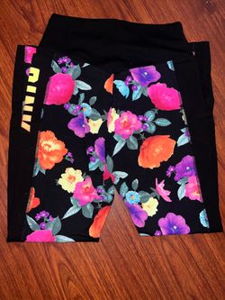 Victoria's Secret PINK floral leggings
