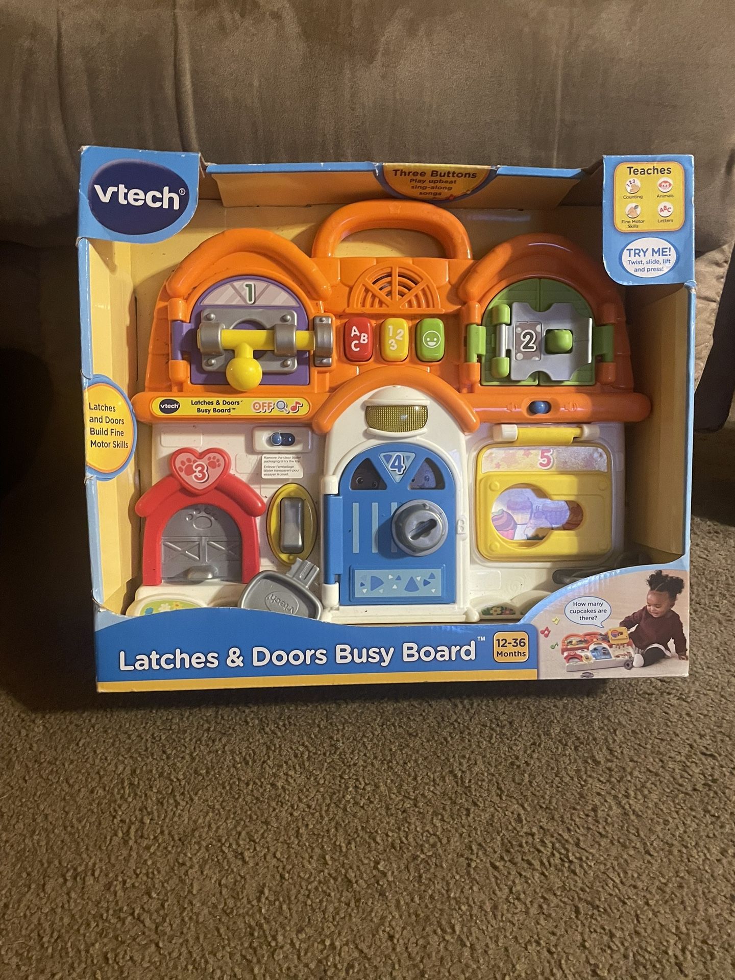 VTech Latches and Doors Busy Board