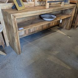 Mango Wood Console Table 