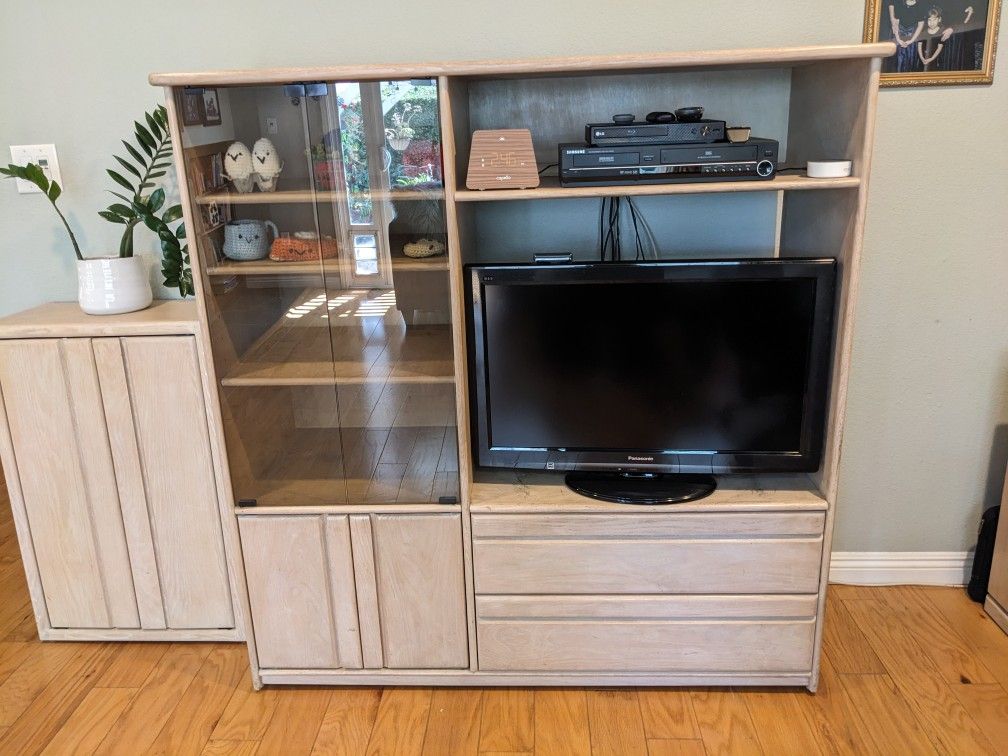 Wood Entertainment Center
