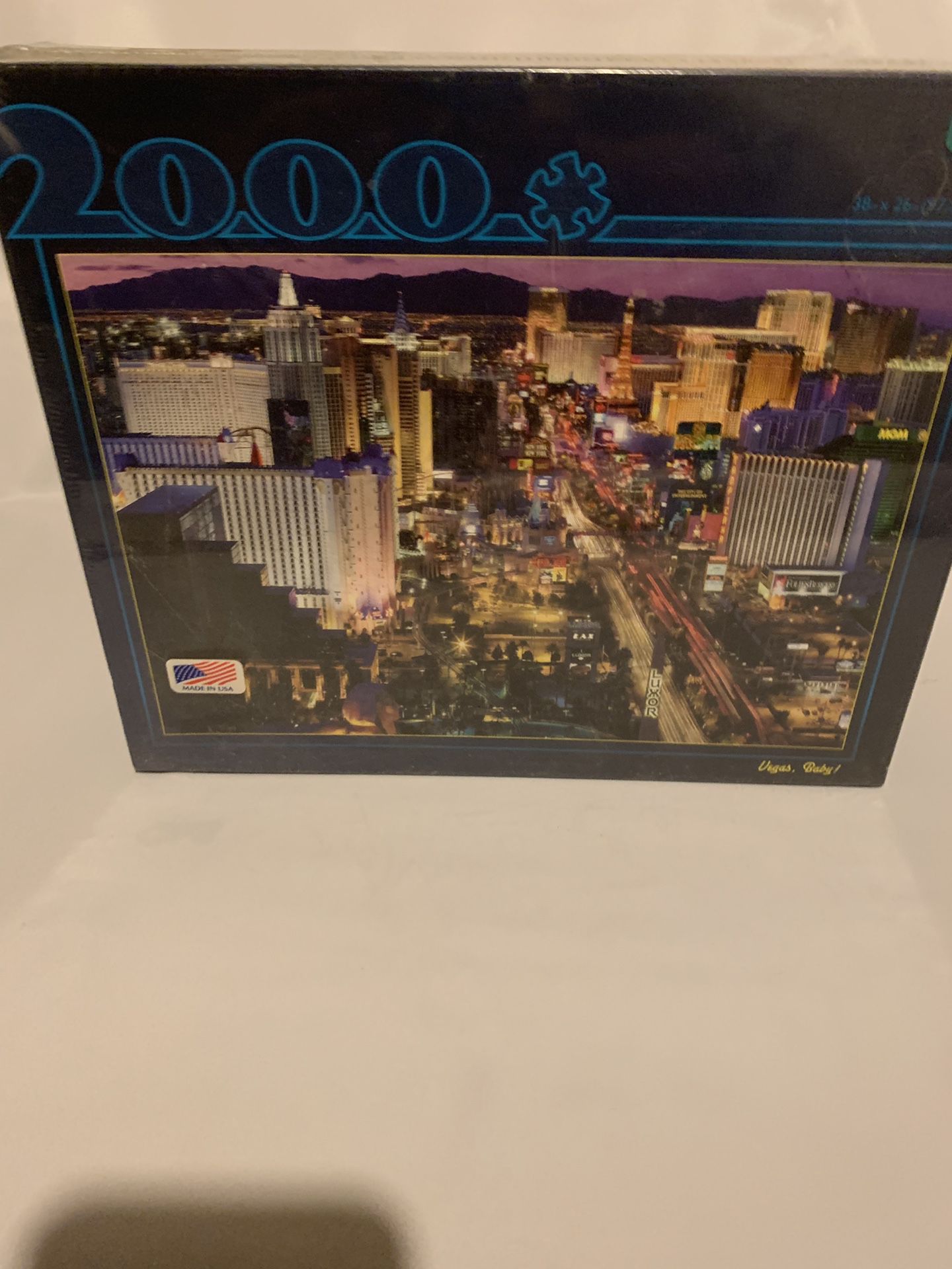 VEGAS BABY! Jigsaw Puzzle NEW 2000