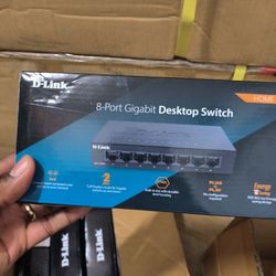 Brand New D-Link 8 GB Desktop Switch