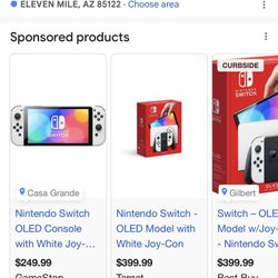 OLED Nintendo switch 