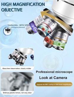 Trinocular Compound Microscope