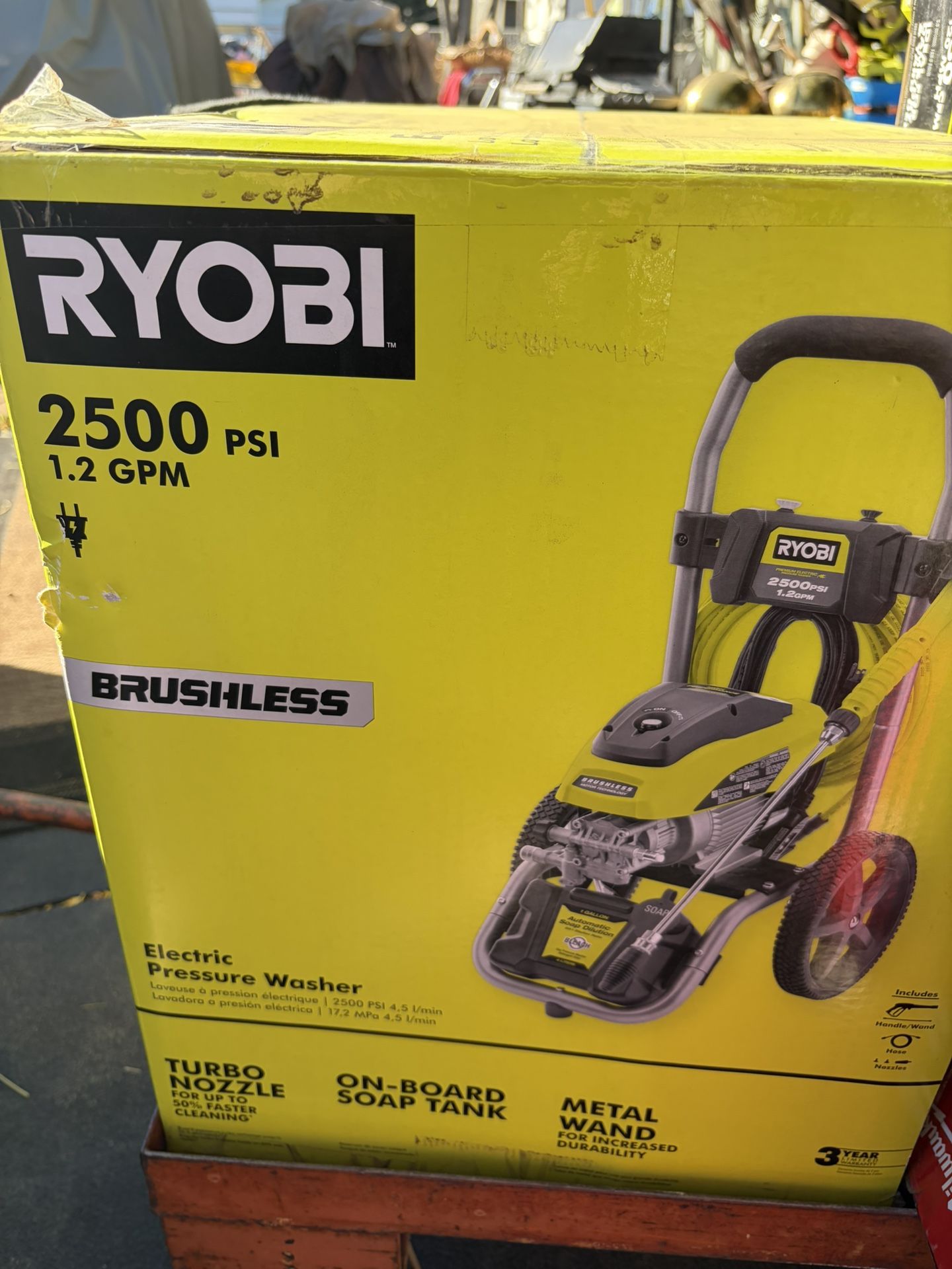 RYOBI 2500 Psi Pressure Washer