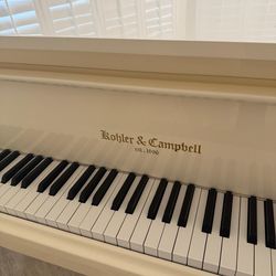 Ivory Baby-grand Piano