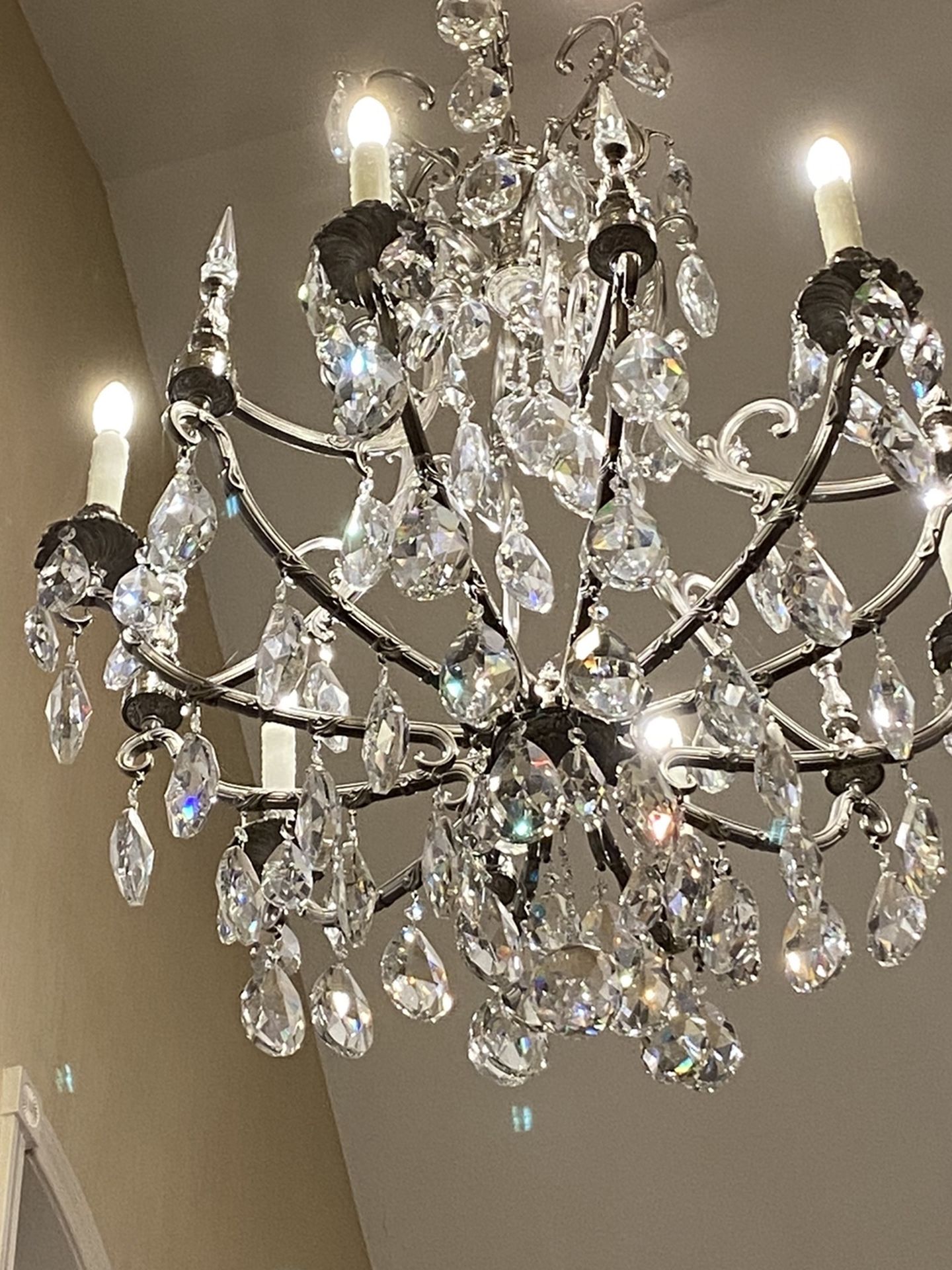 Custom Made Crystal Chandelier