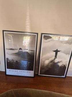 Rio de Janeiro Brazil Framed Art Prints Set of 2