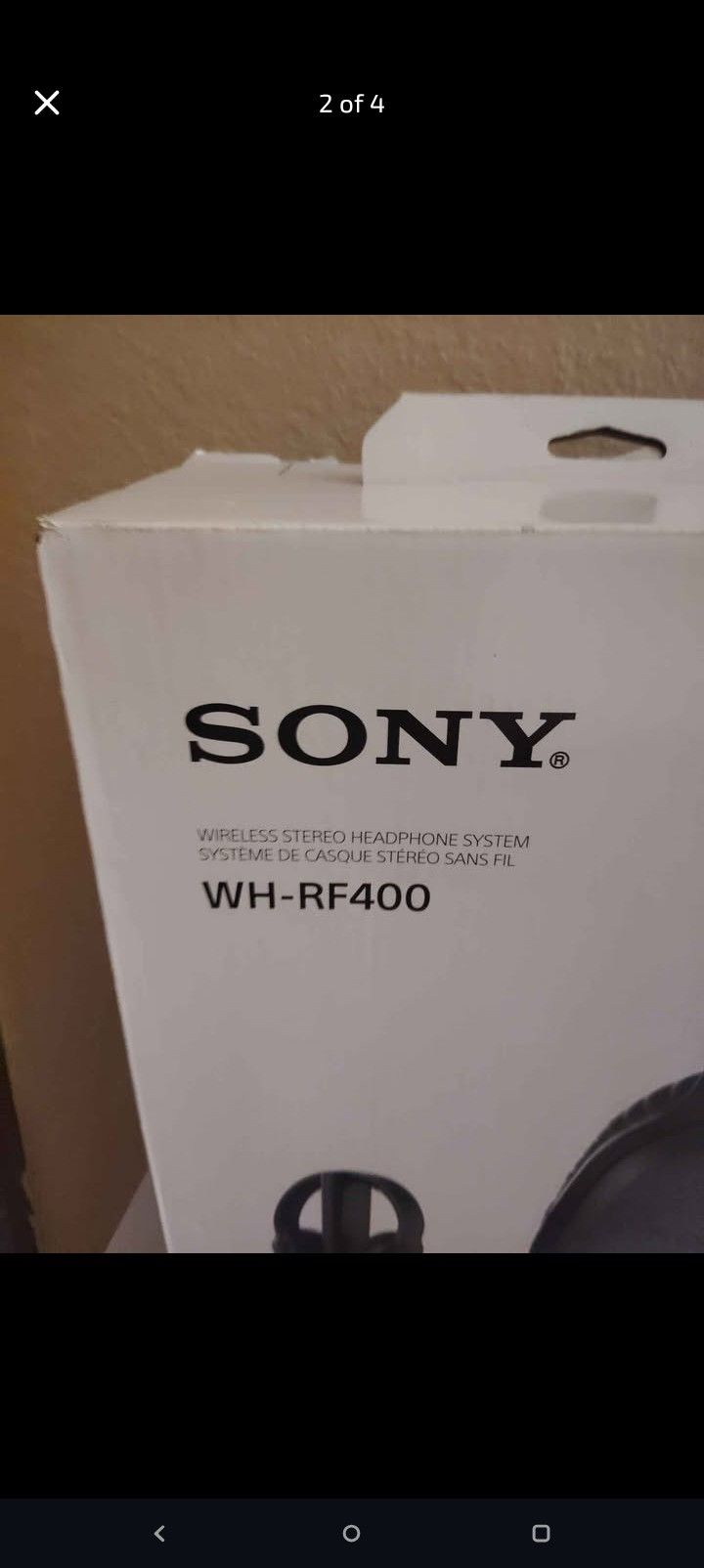 Band New Headsets Sony WH-RF400 Whole Sell 15pair For $225