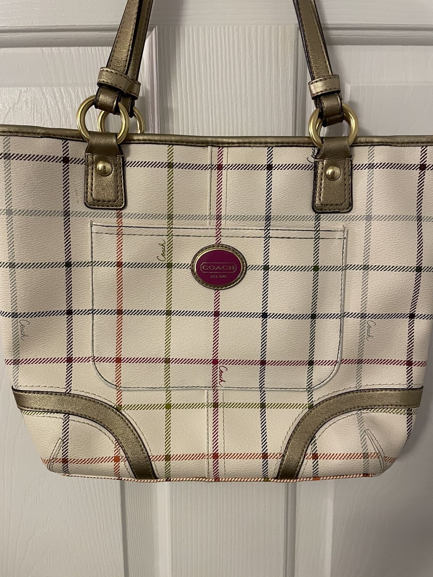 Coach Shoulder Bag Purse Used