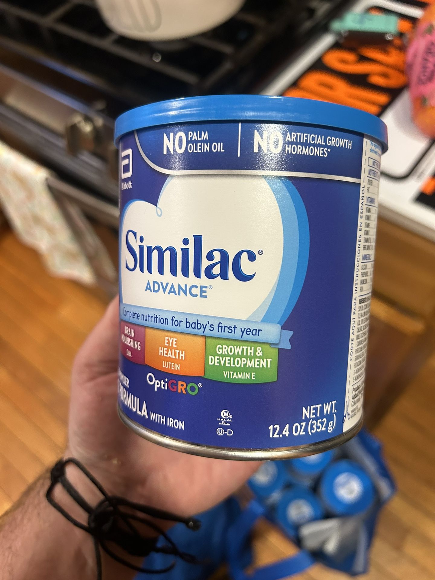 Similac Advanced 12.4 Ounce Cans 