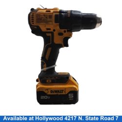 Dewalt Dcd0777 Yellow Cordless Standard Drill