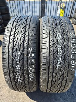 PAIR OF P255/55R20 CONTINENTAL $140