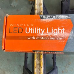 LED Shop Lights With Motion Sensors $40 Each