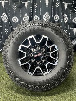 2026 GMC Sierra AT4X 2500 8 Lug 18 Inch OEM Wheels with New Tires