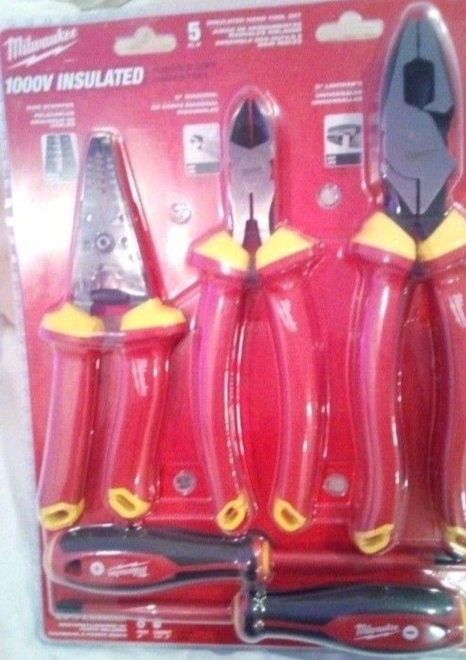 Milwaukee 1000v Insulated Electrical Tool Set