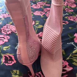 Steven Madden Pink Boots