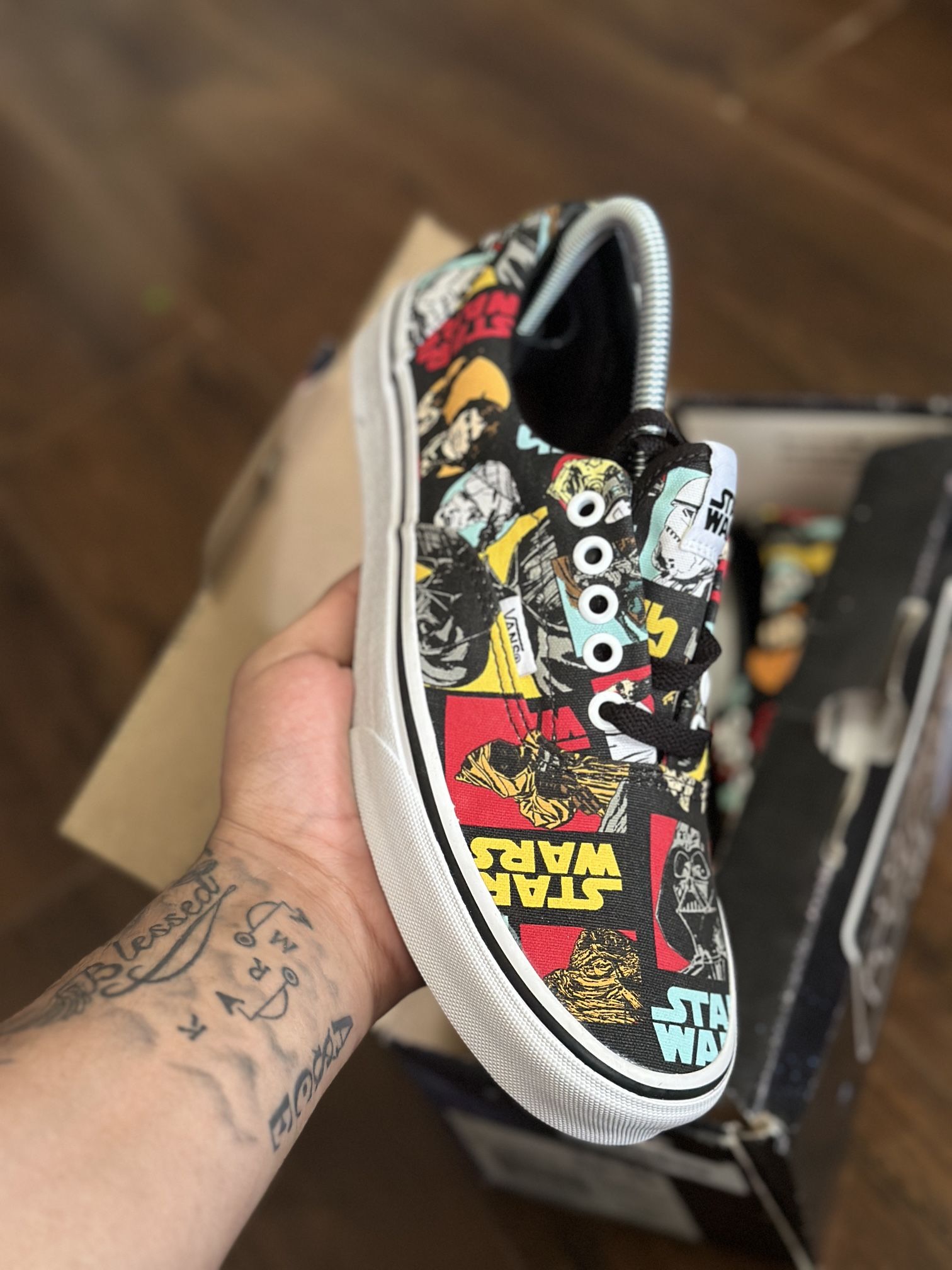 Size 8 Vans Star War