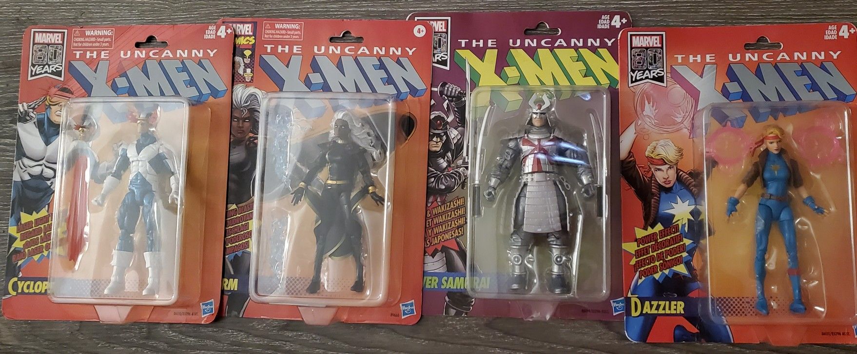 Xmen COLLECTION 4 NEW ACTION FIGURES