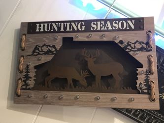 Light Up Wall Sign ‘Hunting Season’