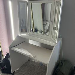 White Vanity - Adult Size 